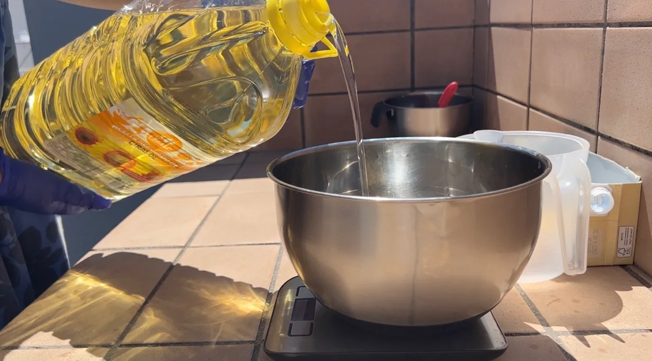 Banana Soap Recipe (Cold Process — Boosts Lather + Natural Color) — step 14