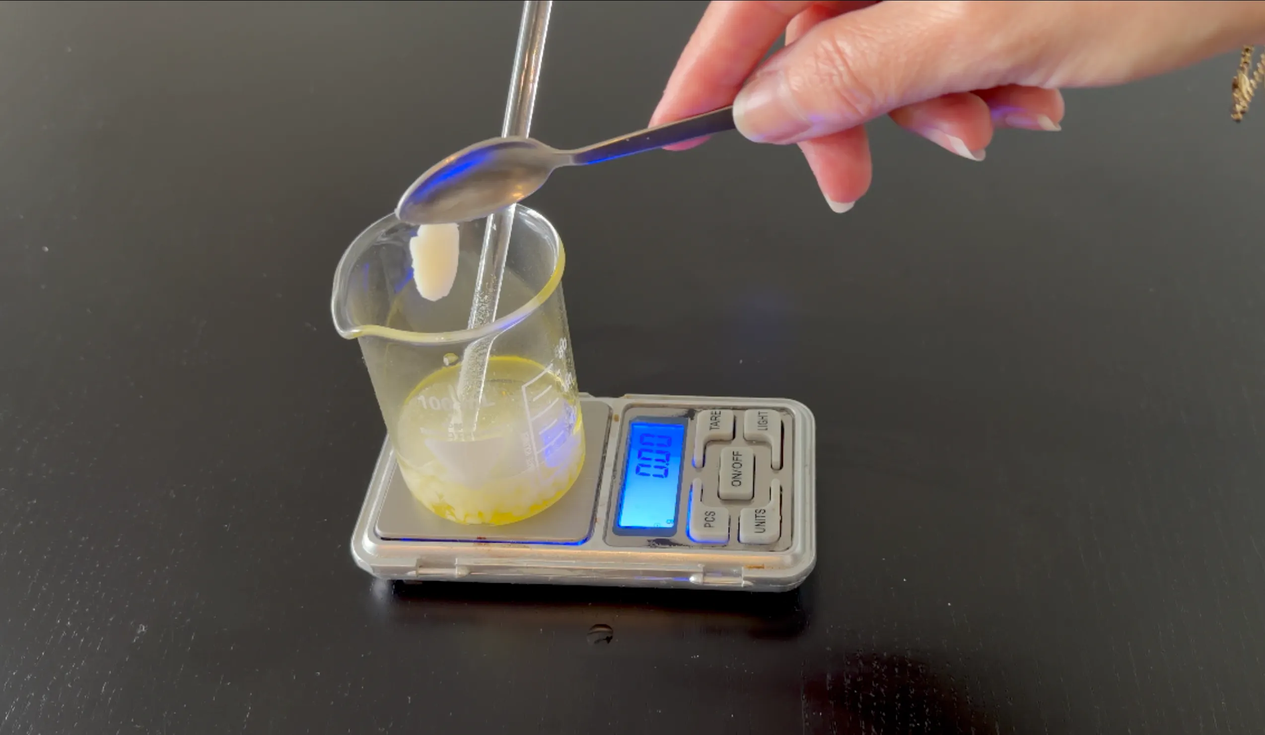 Combining the Phase A oils, butter and waxes