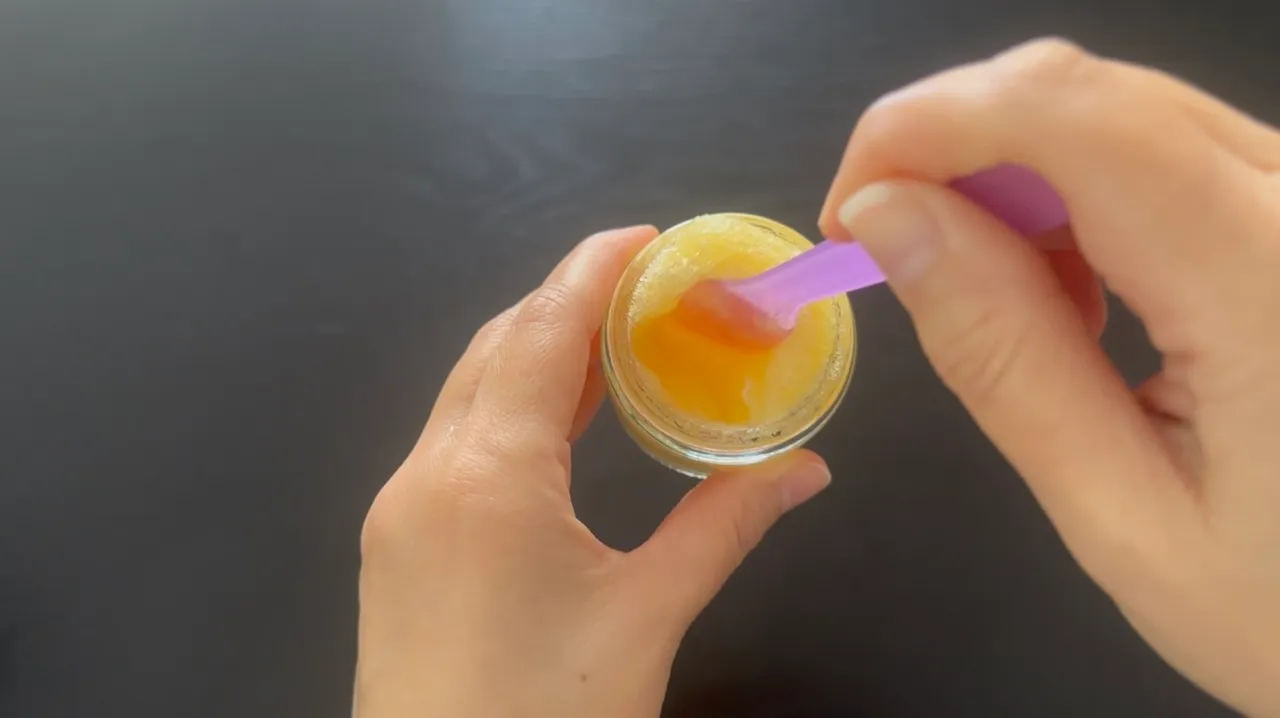 Kojic Acid Face Mask — step 1