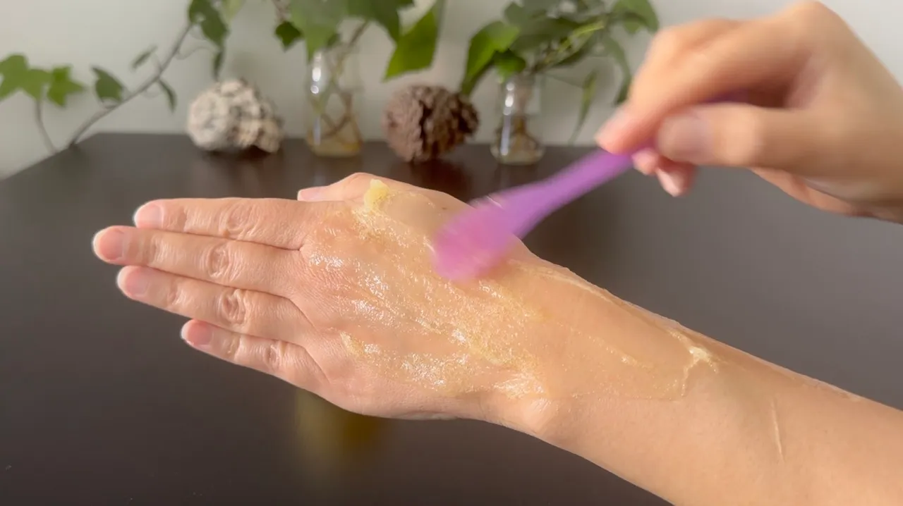 Kojic Acid Face Mask — step 5