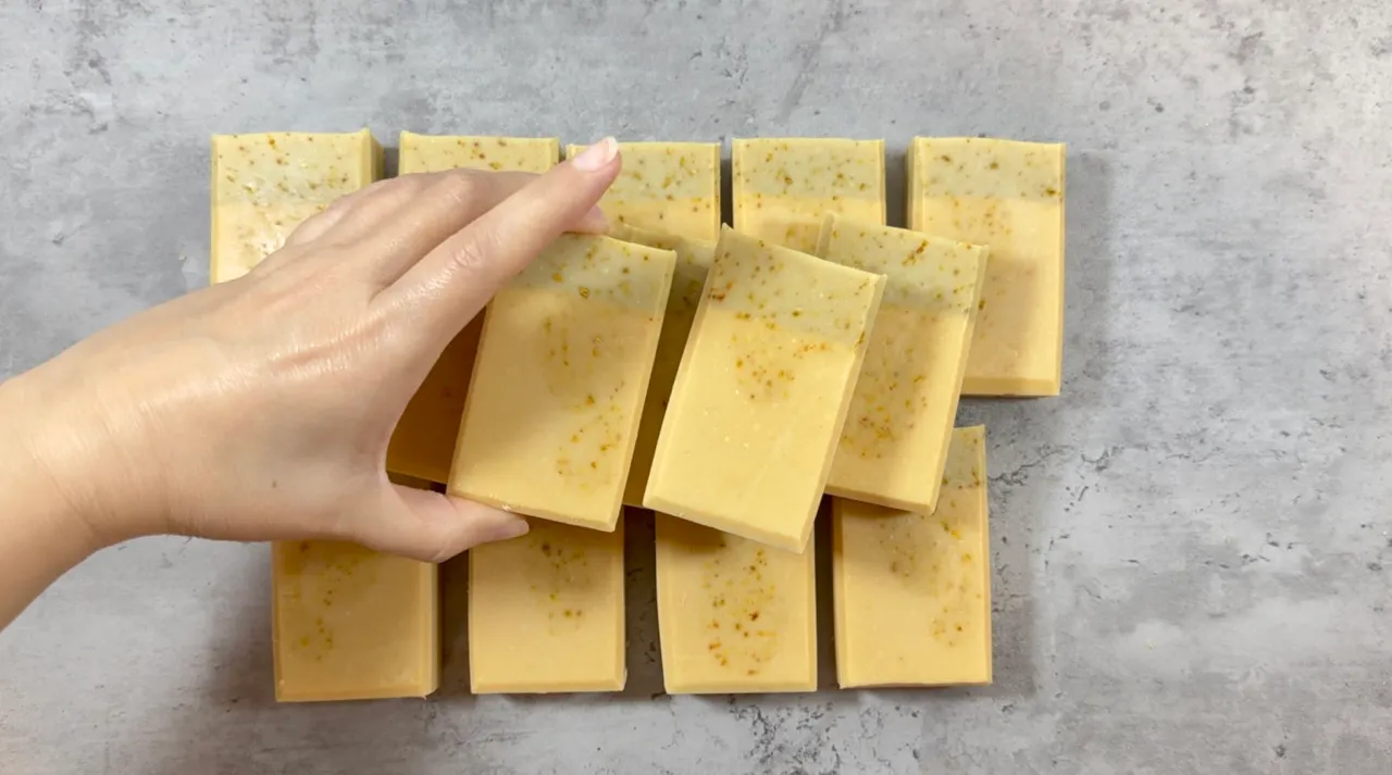 Lime and Honey Soap Bar — step 47
