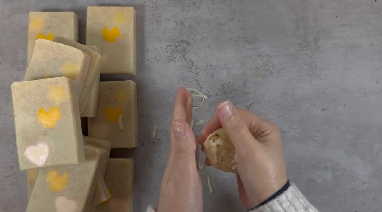 Using Soap Scraps For Soap Design — step 3