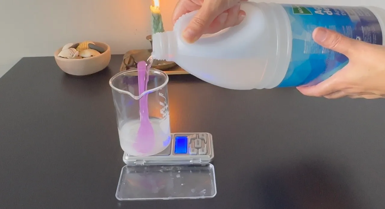 Pumice and Lactic Acid Scrub — step 9
