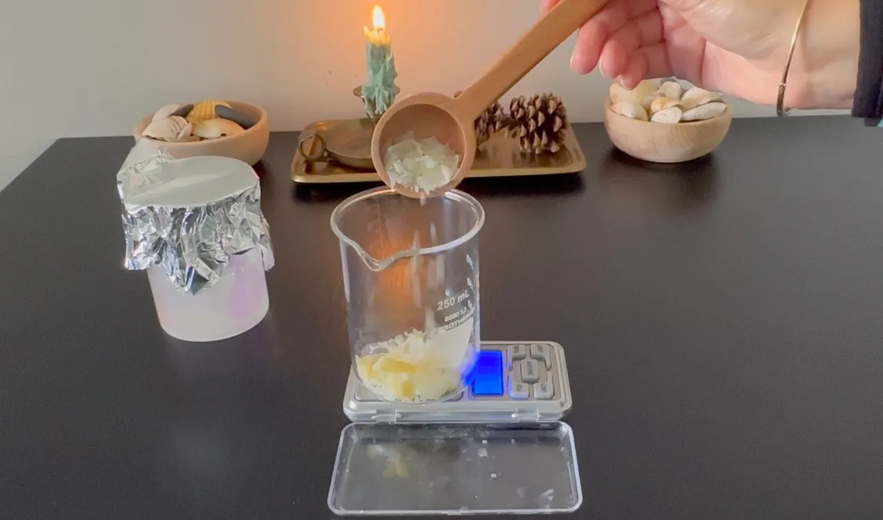 Pumice and Lactic Acid Scrub — step 12