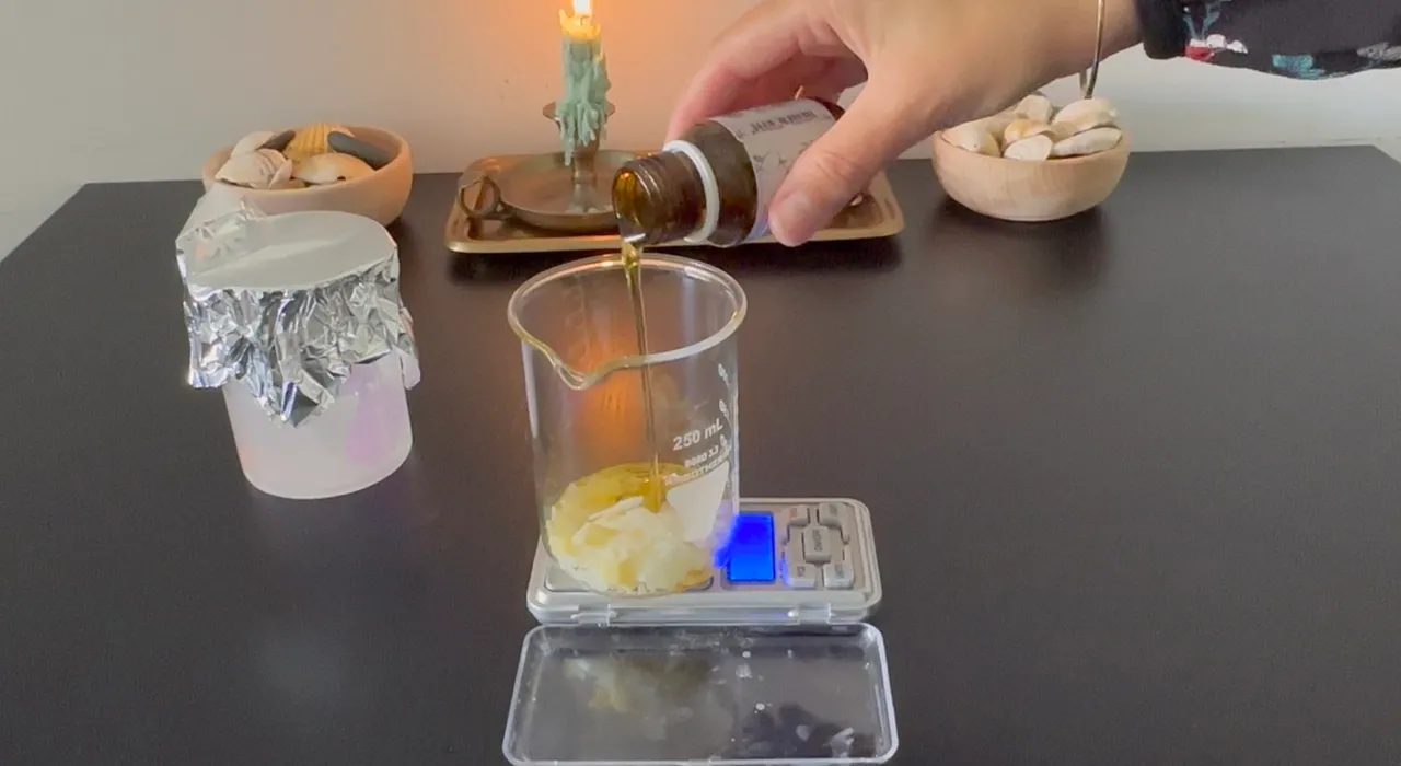 Pumice and Lactic Acid Scrub — step 13