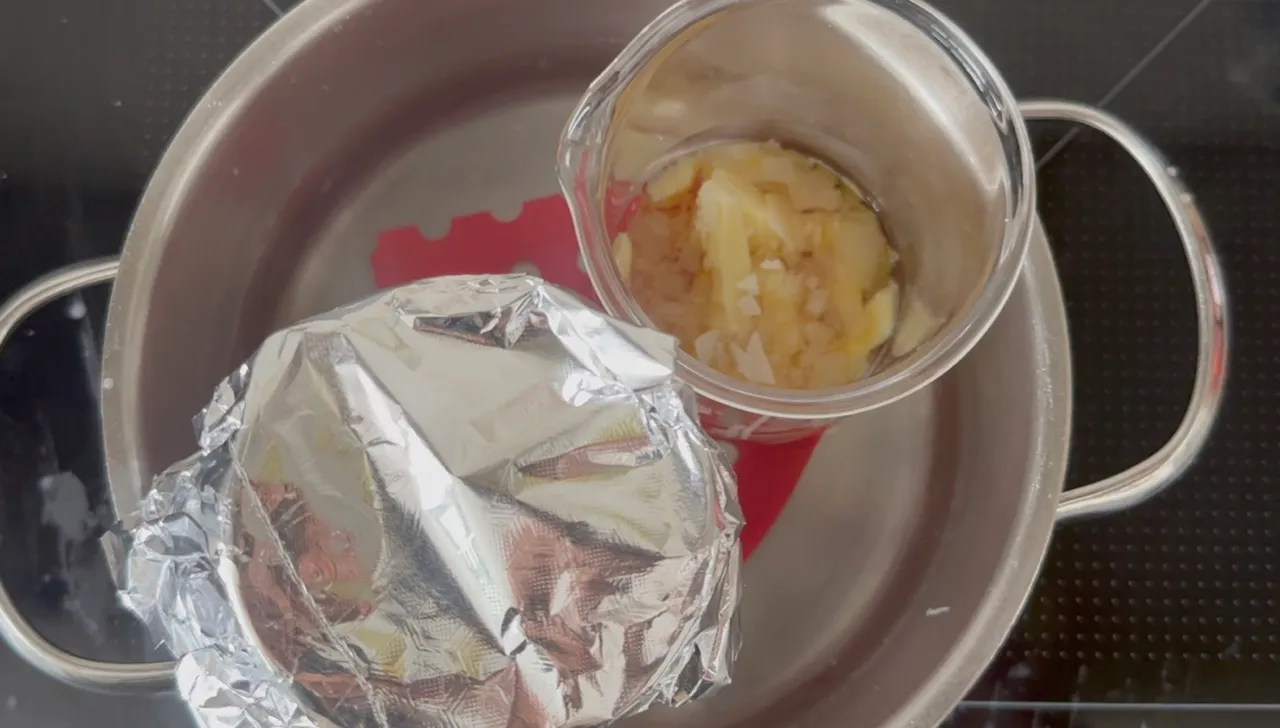 Pumice and Lactic Acid Scrub — step 14