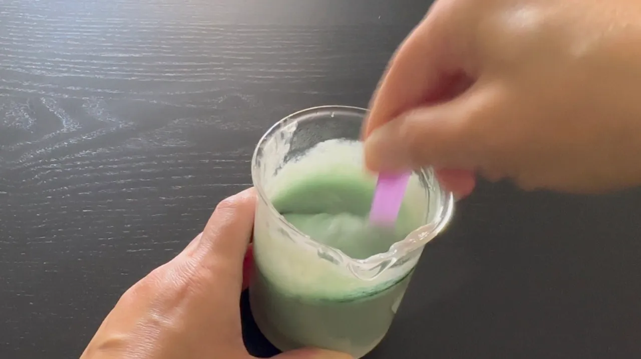 Pumice and Lactic Acid Scrub — step 27