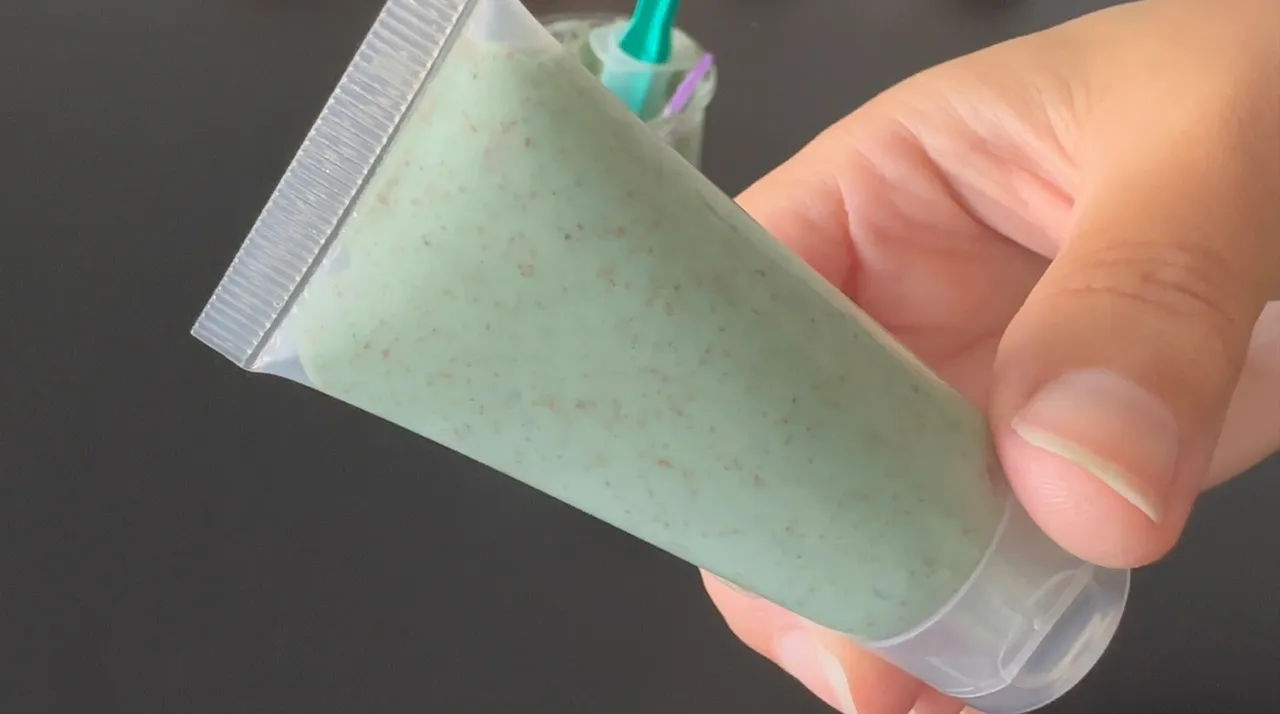 Pumice and Lactic Acid Scrub — step 32