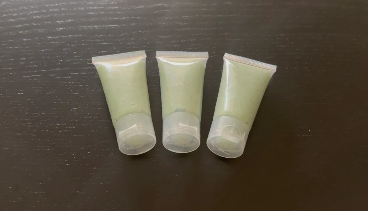 Pumice and Lactic Acid Scrub — step 33