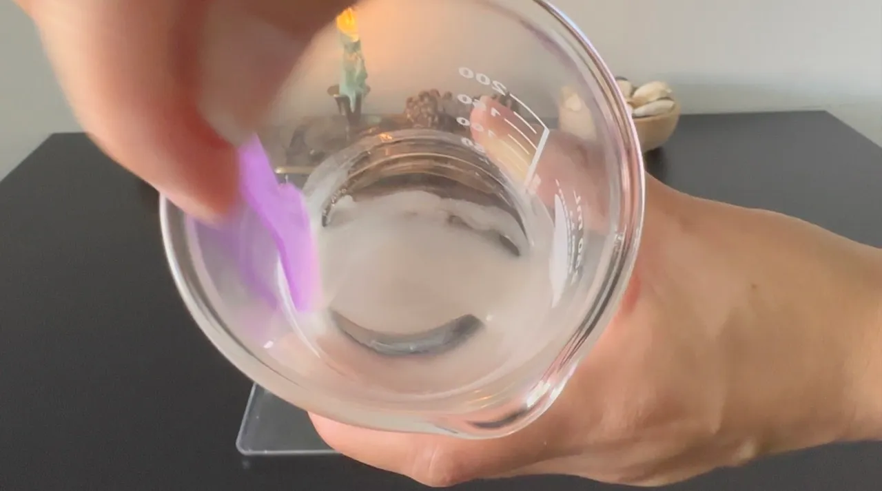 Pumice and Lactic Acid Scrub — step 8