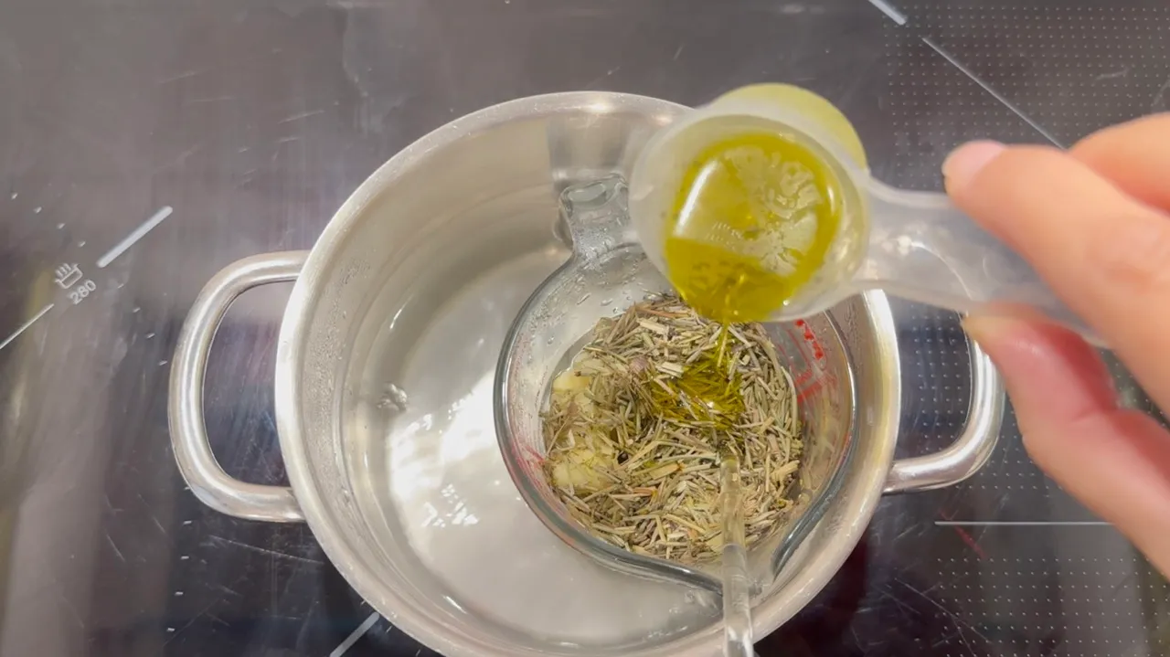 Horsetail Shea Butter — step 8