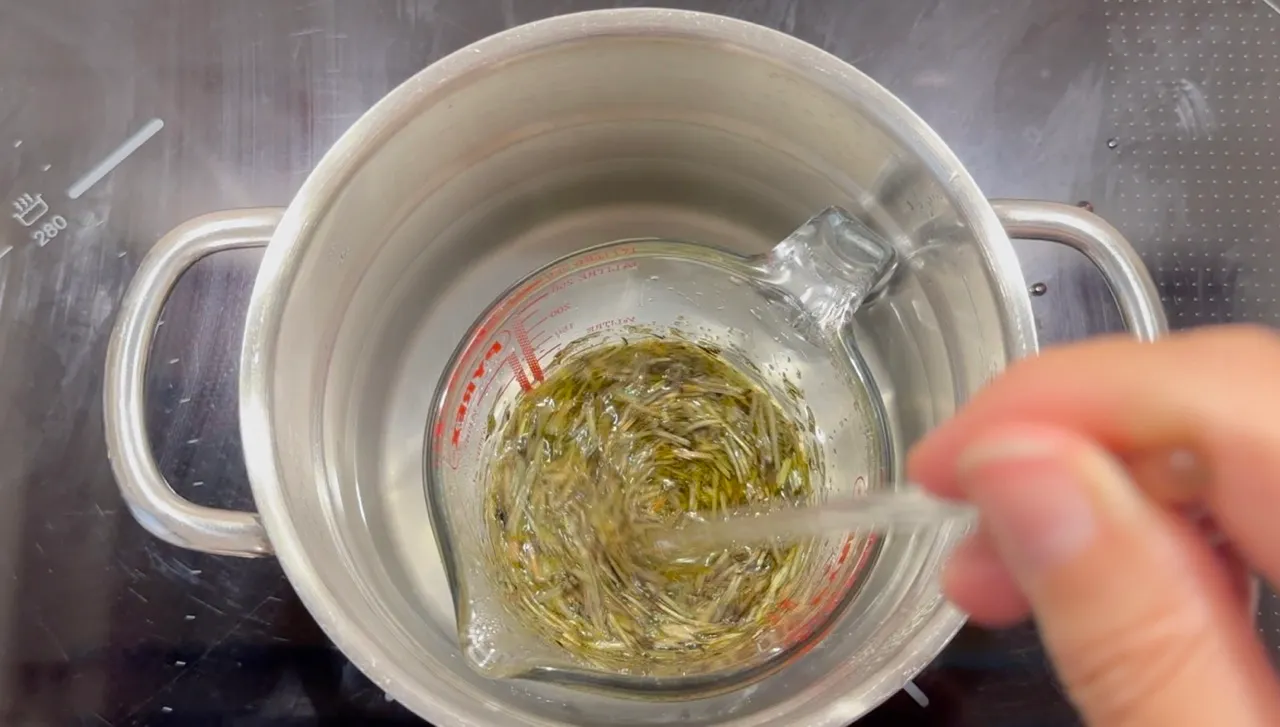 Horsetail Shea Butter — step 11