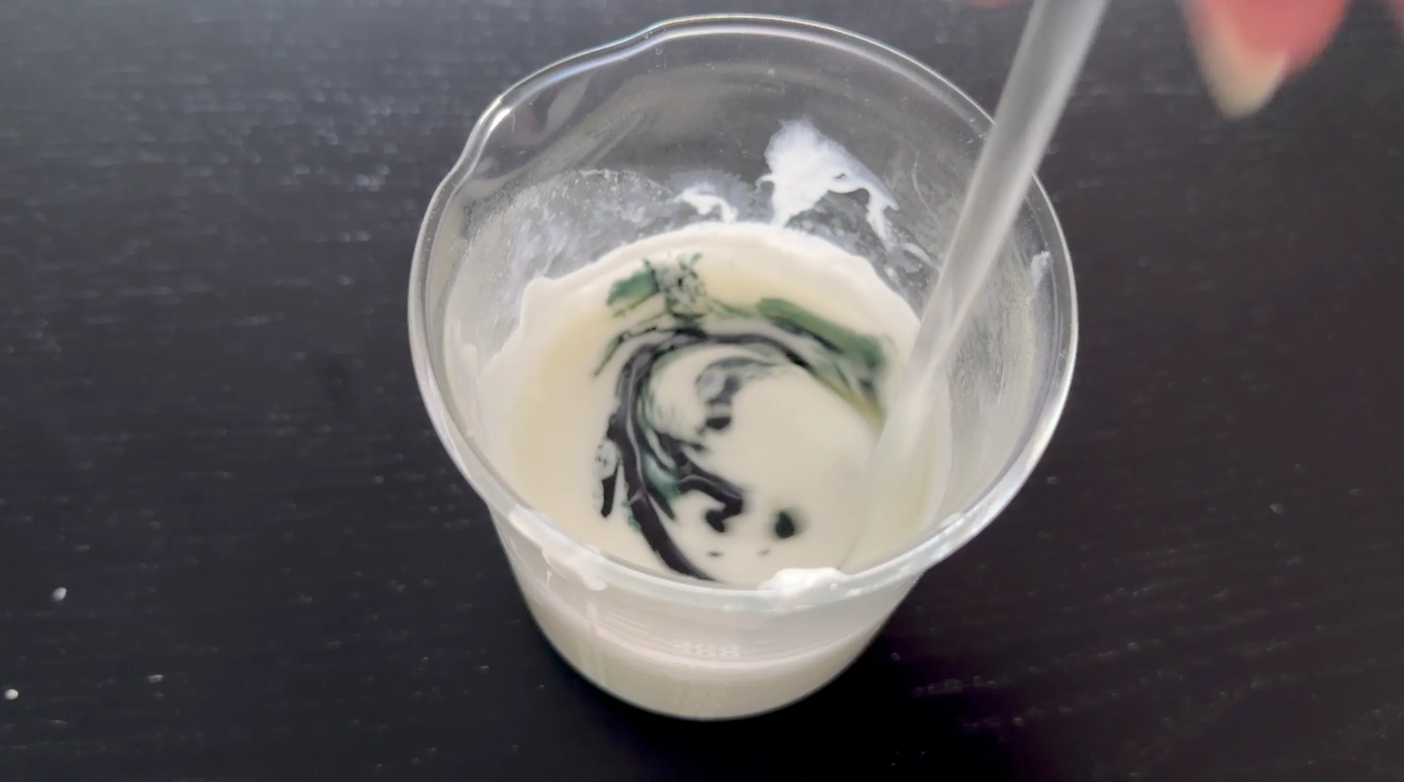 Blue Tansy & Cucumber Calming Face Cream — making the cream