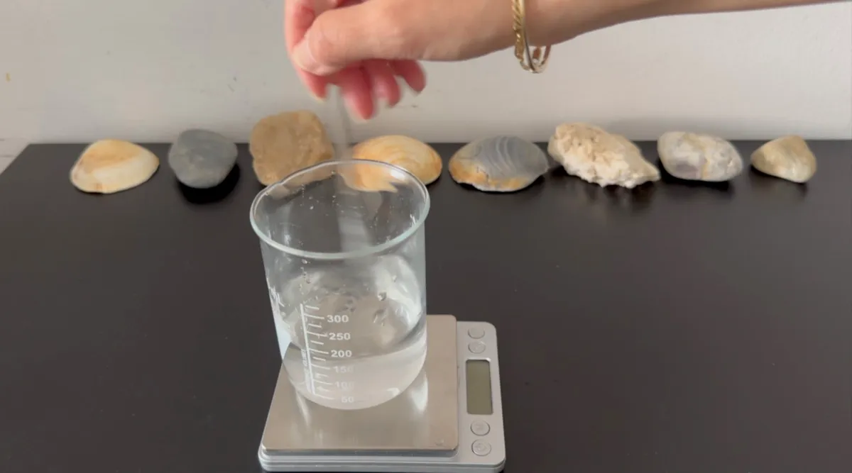 Mixing lactic acid in