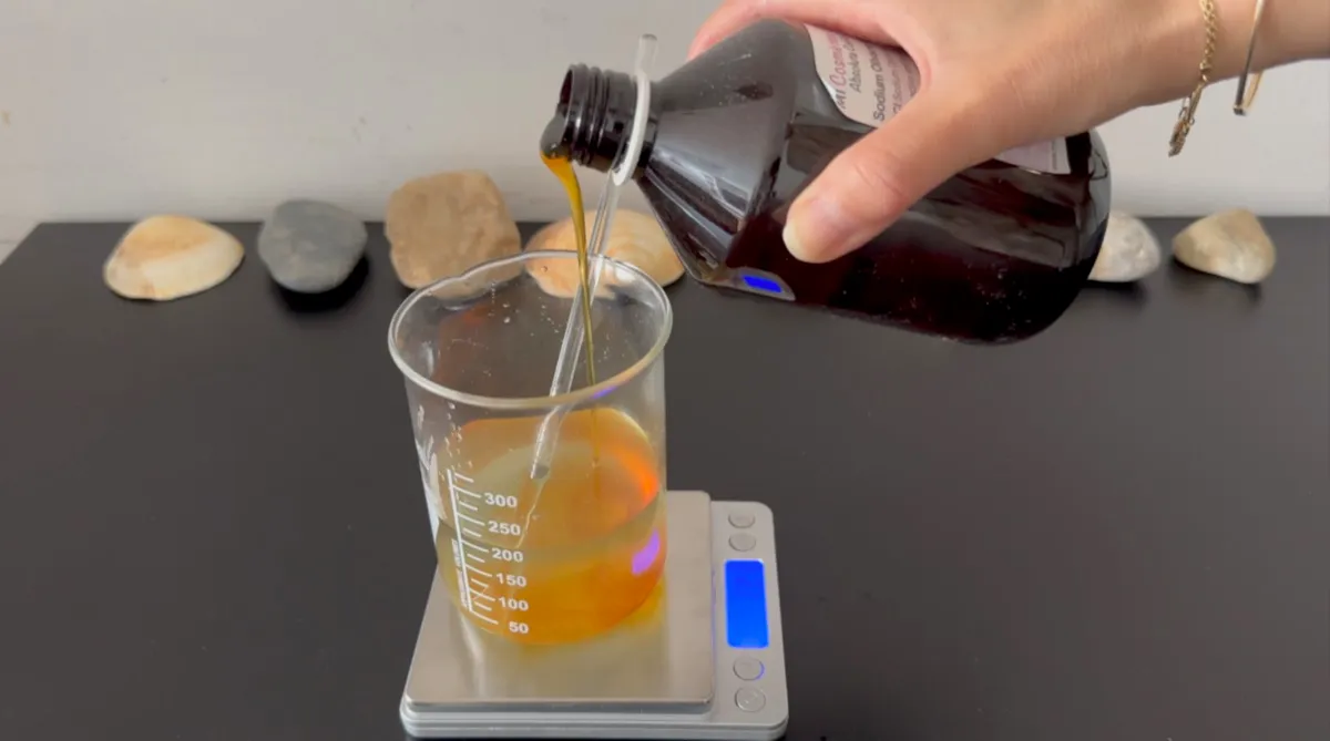 Adding surfactant