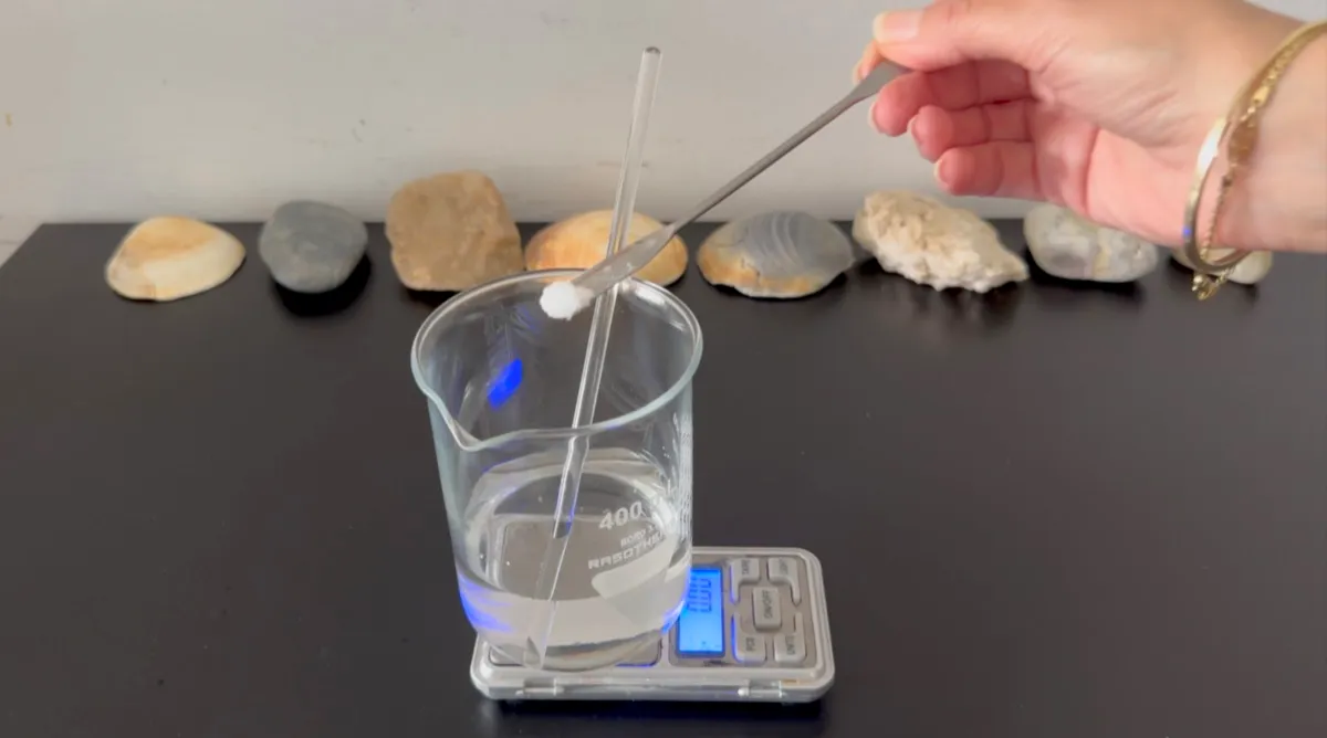 Adding Disodium EDTA to water