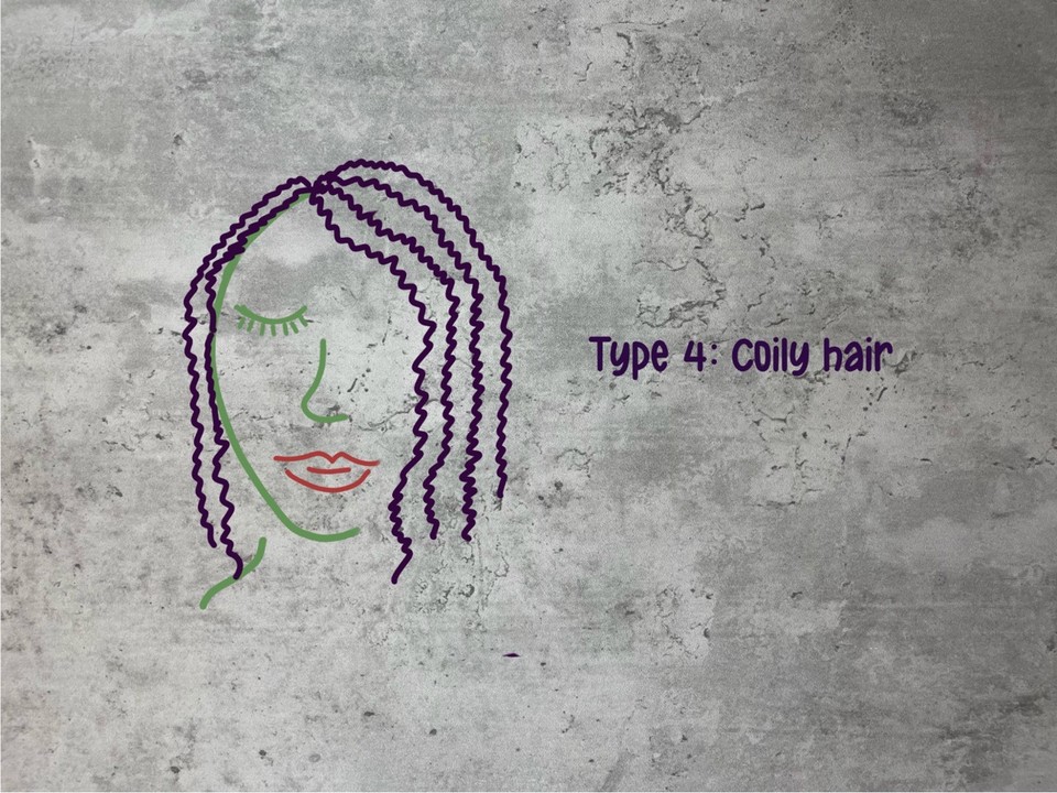 Straight Hair Type 4